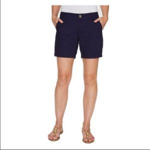 Lilly Pulitzer true navy Jayne shorts